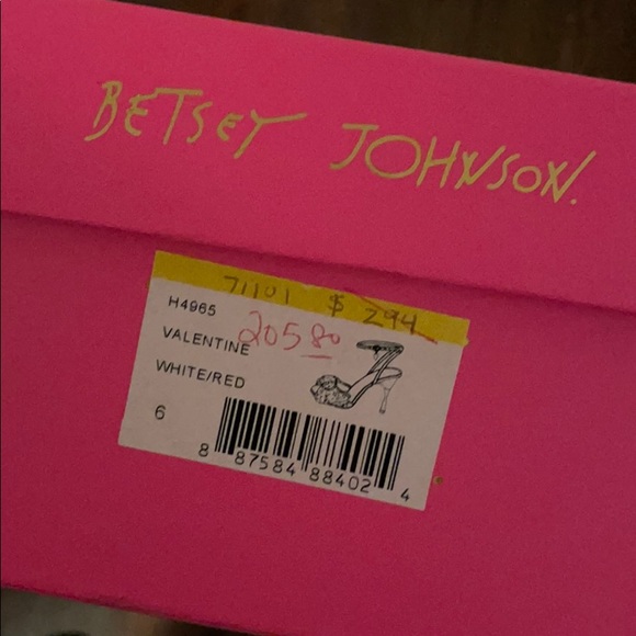 Betsy Johnson Valentine Sandal Heels - Picture 6 of 6